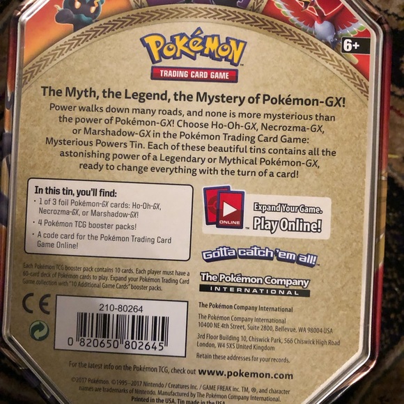 Pokémon empty tin - Picture 4 of 6